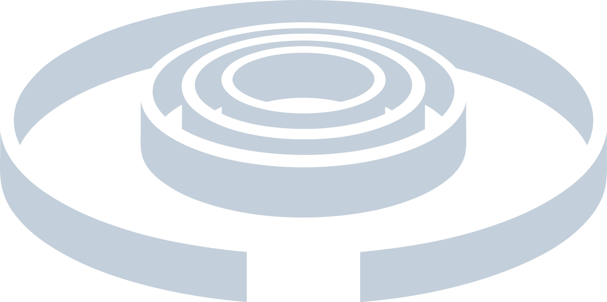 Logo des Ringheiligtums Pömmelte mit stilisierten konzentrischen Ringen – Referenz von Dr. Kathrin Marter.